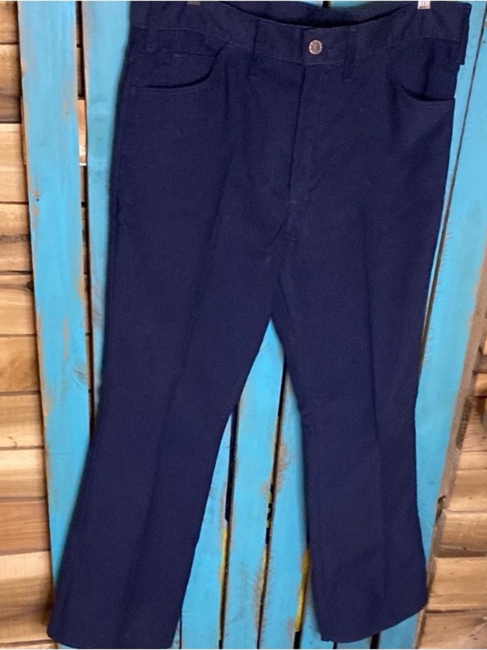 Men's Ranchcraft Penn-Prest Navy Blue narrow wale corduroy Pants size 36x30